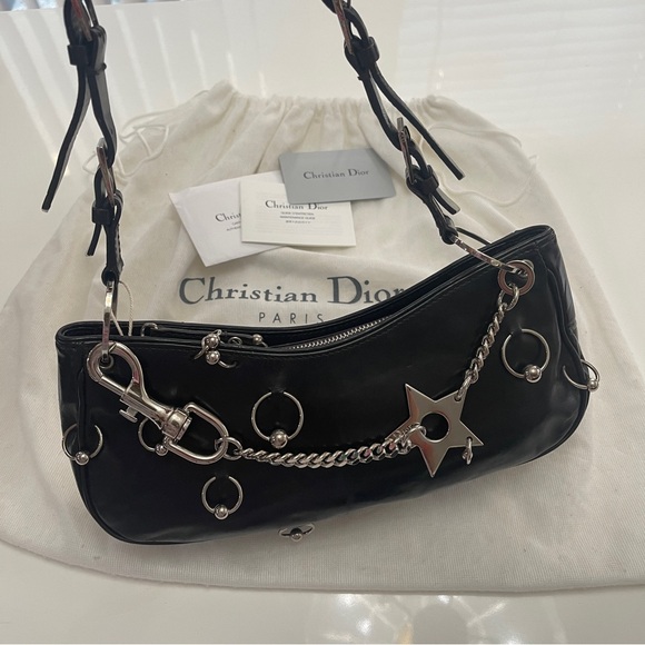 Dior Hardcore Piercing Pochette Bag John Galliano Rare Y2K - Picture 5 of 15